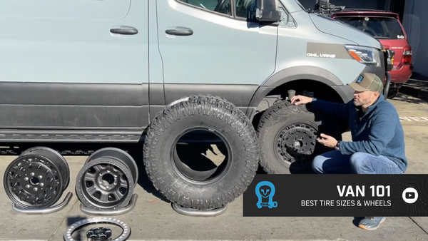 A Beginner’s Guide to Sprinter Van Tires, Wheels, Offsets, and Spacers