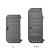 Sprinter bike rack rear door B2 and B2 Pro modular gear storage panels for van organization and durability