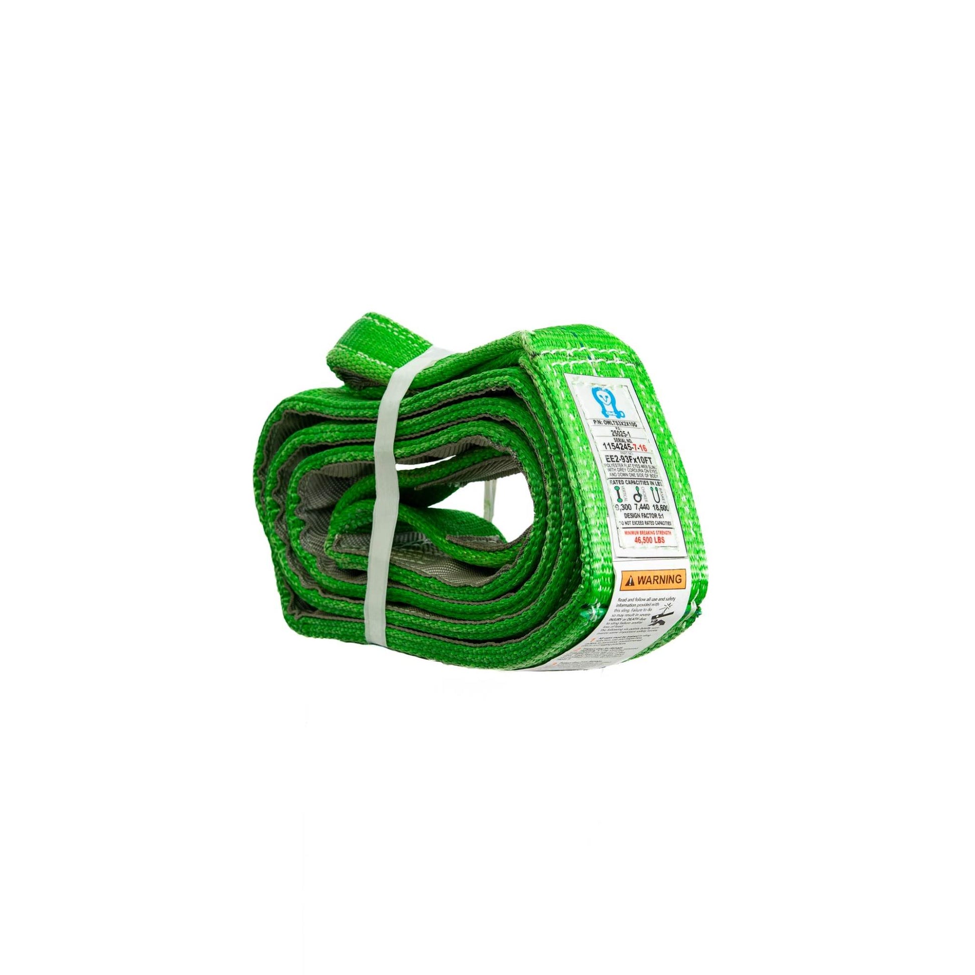Green recovery strap for overland van recovery kit essential for offroad vehicle rescue