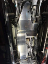 Grenadier skid plate protecting vehicle undercarriage for offroad drivetrain safety