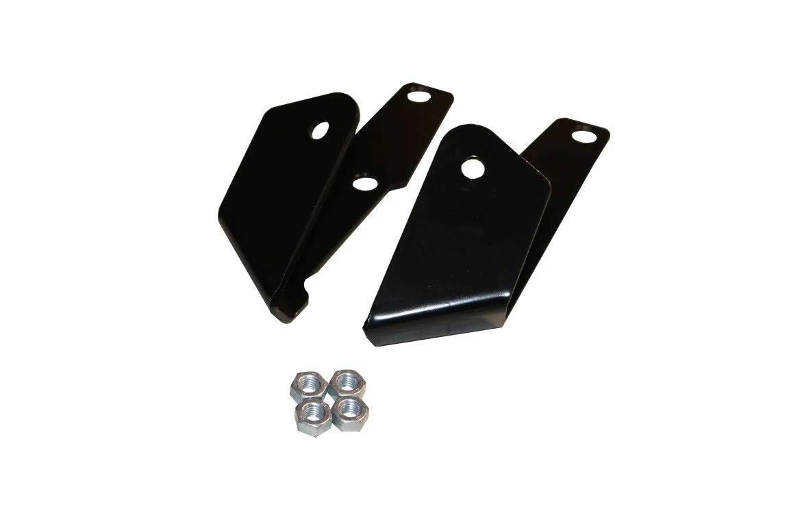 Hoodline Light Mount for 2007-2018 Sprinter with nuts, low-profile design.