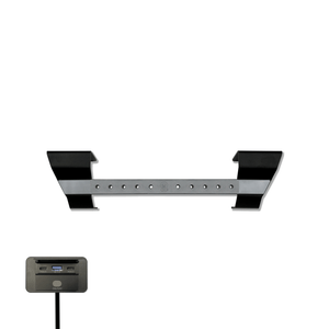 Powered Accessory Gear Rail for Sprinter van with durable, high-performance design and integrated power ports.