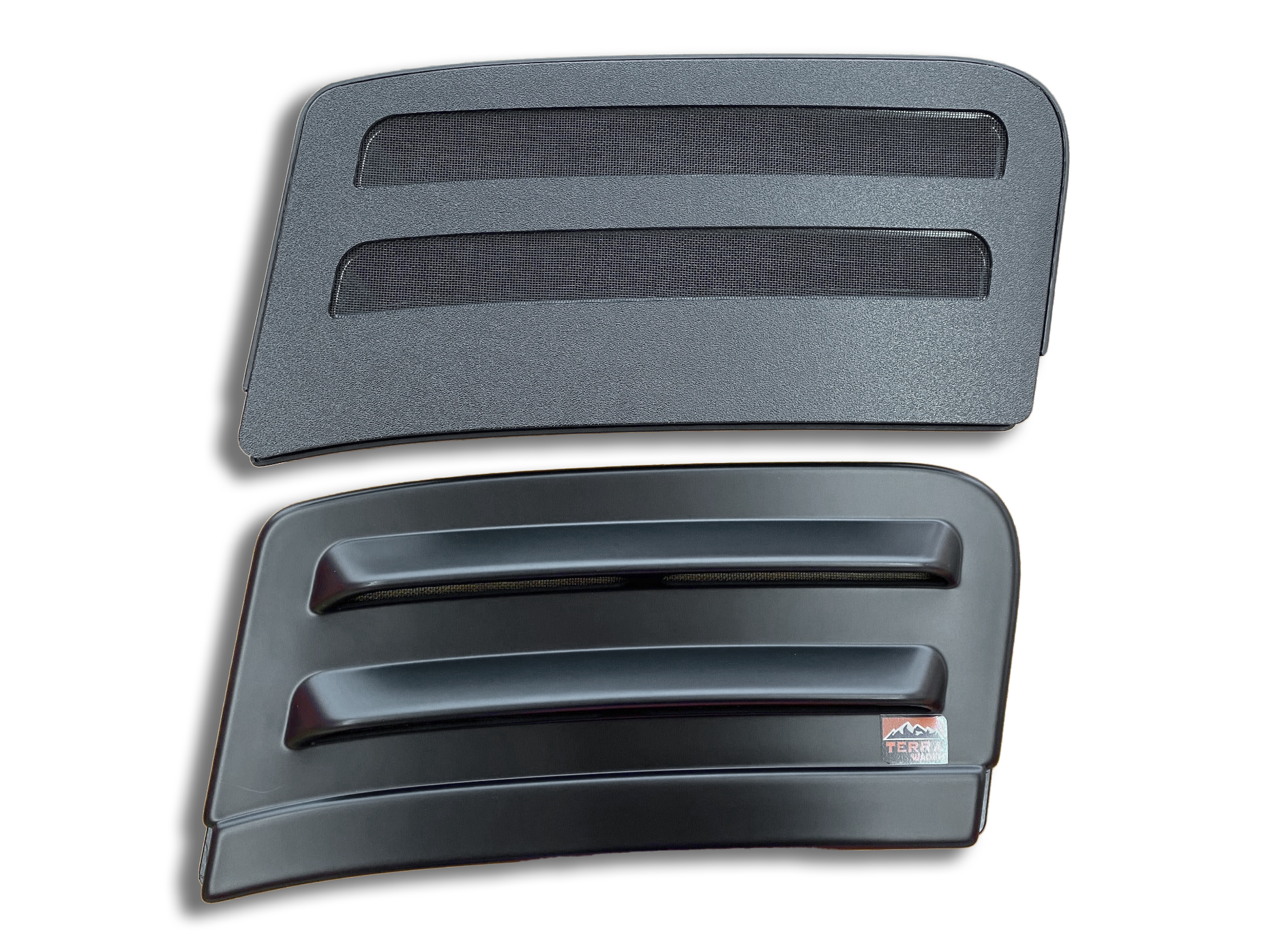 Bug Barrier front window vents for Sprinter vans with insect and water protection