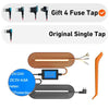WolfBox Mirror and Camera Harnesses dashcam hardwire kit with fuse taps and long replacement cable for rear camera connection