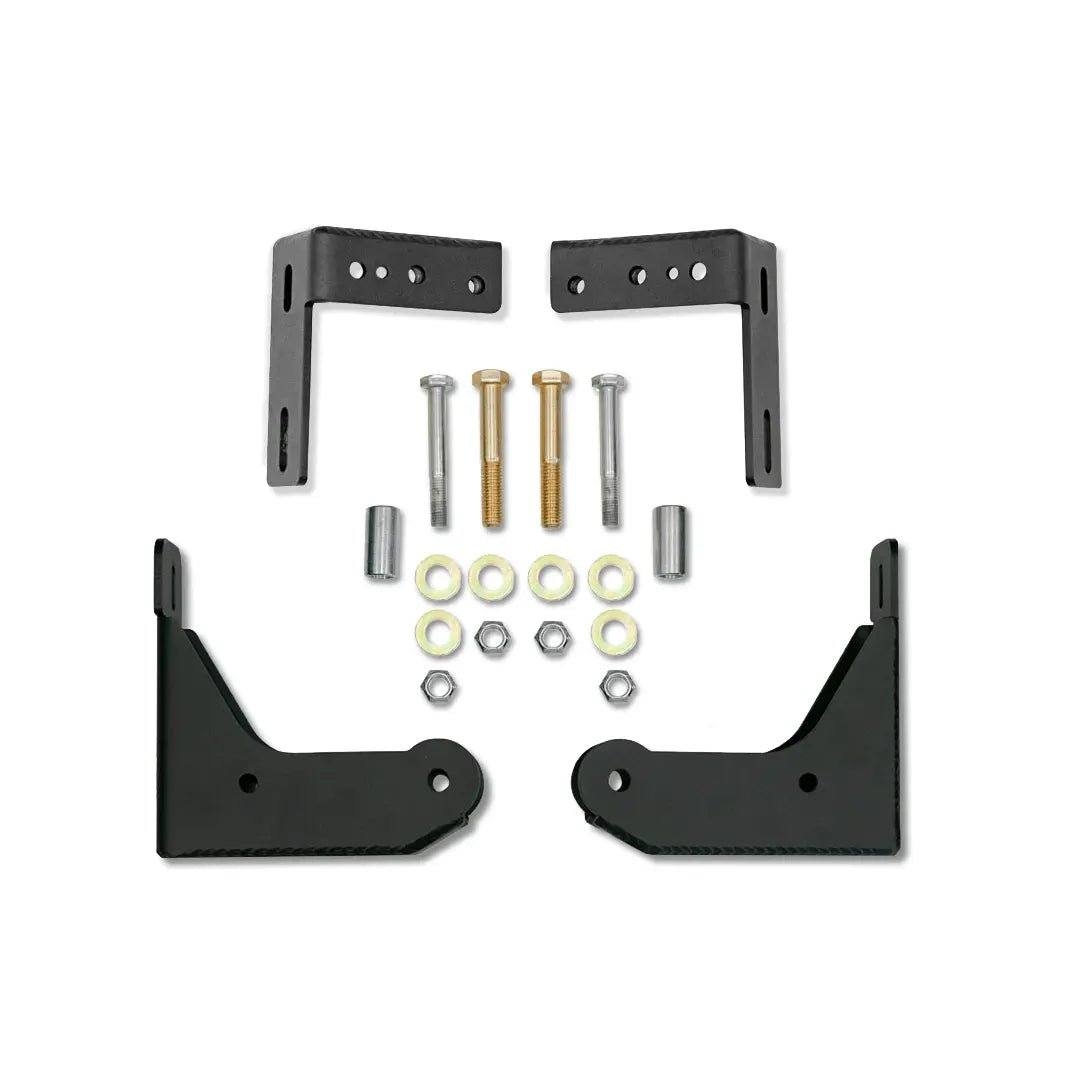 Van Compass Shock Bottom Bracket Protection, NORTE, Compatible With 2" Suspension Lift