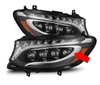 NOVA-Series LED Projector Headlights for Sprinter with sleek design and enhanced visibility.