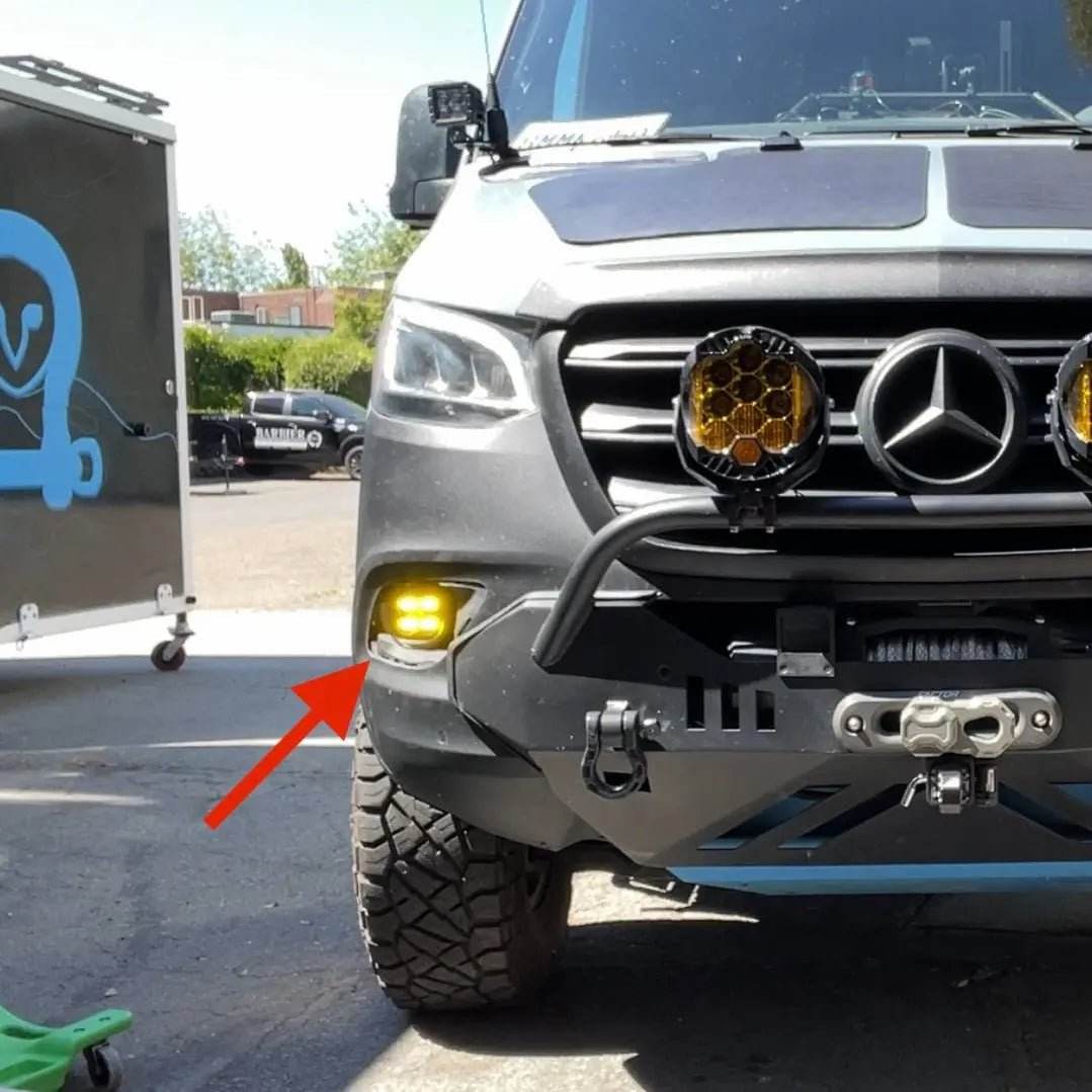 Sprinter Fog Light Upgrade by Baja Designs - Lighting by Owl Outdoor