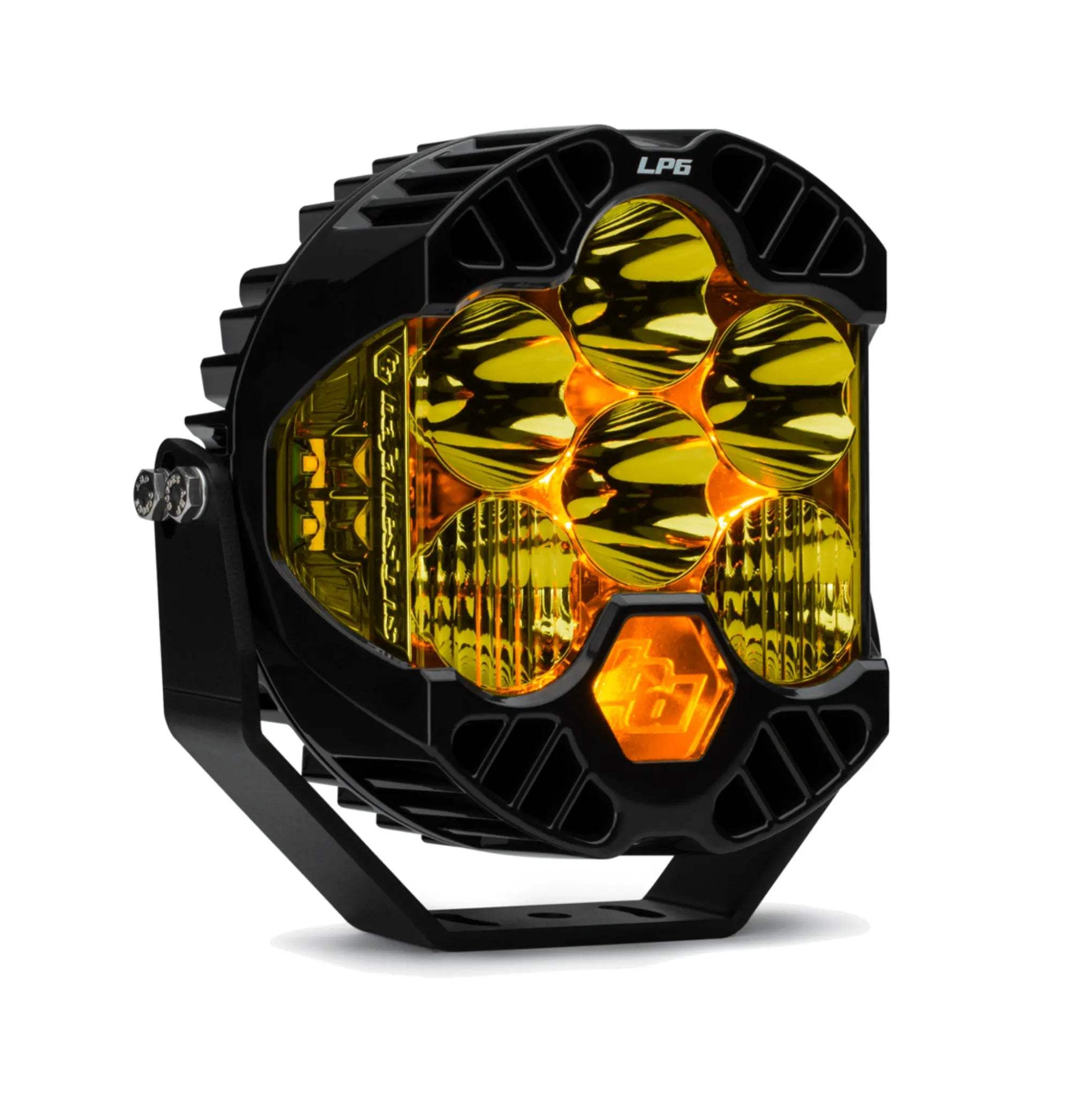 LP6 LED Light with race-inspired design and three-zone lighting for off-road performance.