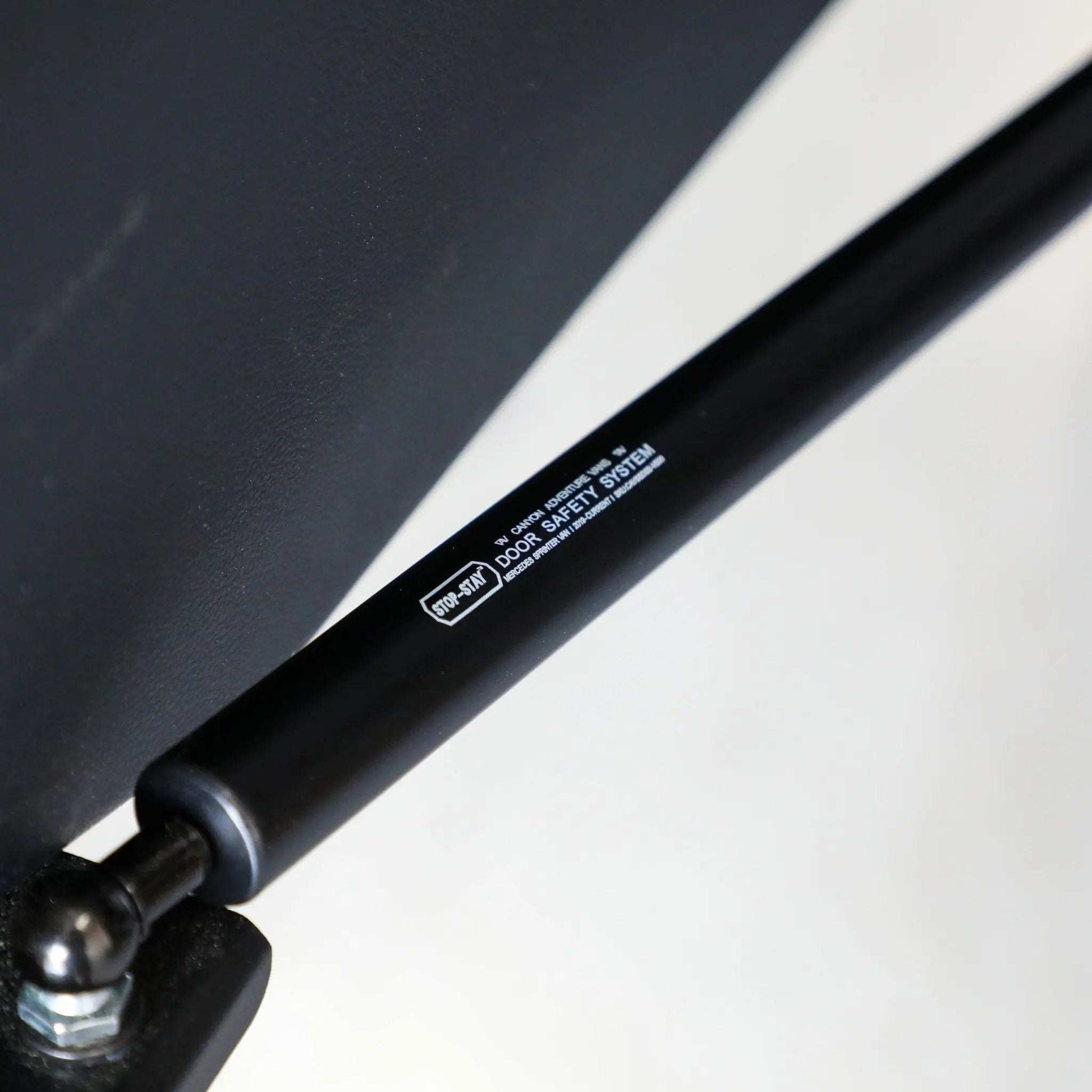 Stop-Stay Rear Door Struts for Sprinter van installation.