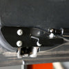 Stop-Stay Rear Door Struts for Sprinter installed, enhancing door stability on slopes.
