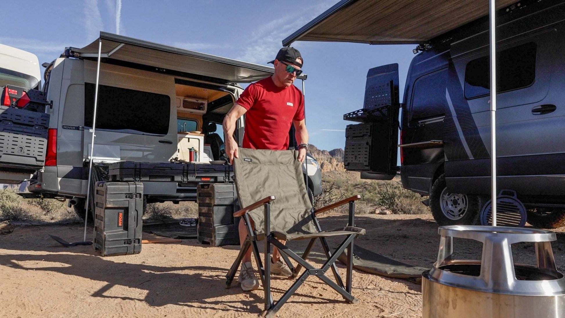 Van Awning : Fiamma F45s - easy open shade for your Sprinter by Owl
