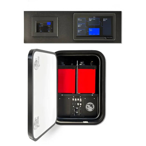 Sprinter Ekko Ultimate Power Upgrade Kit with dual red batteries and digital energy management display panel