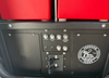 Control panel with labeled breakers and switches for the Sprinter Ekko Ultimate Power Upgrade Kit in a Winnebago Ekko RV.
