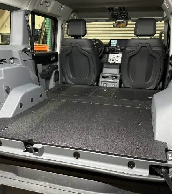 Rear gear system for INEOS Grenadier showcasing durable interior upgrade.