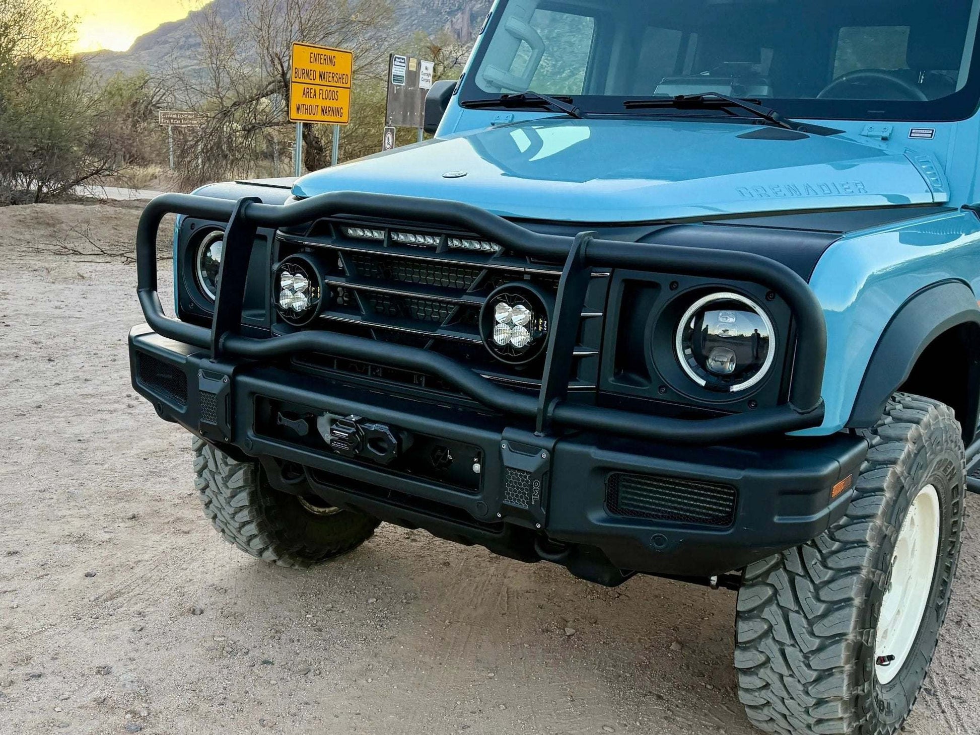 Grenadier Winch Kit : Hidden 12.5K Winch for INEOS - Owl Outdoor