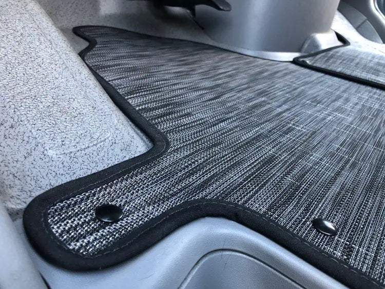 Floor mats for 2017-2019 Revel, tailored fit, dirt and water resistant.