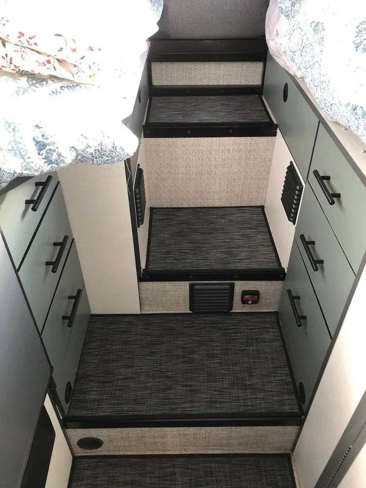 Floor Mats for 2025 Transit Ekko interior showing tailored fit and quality appearance.