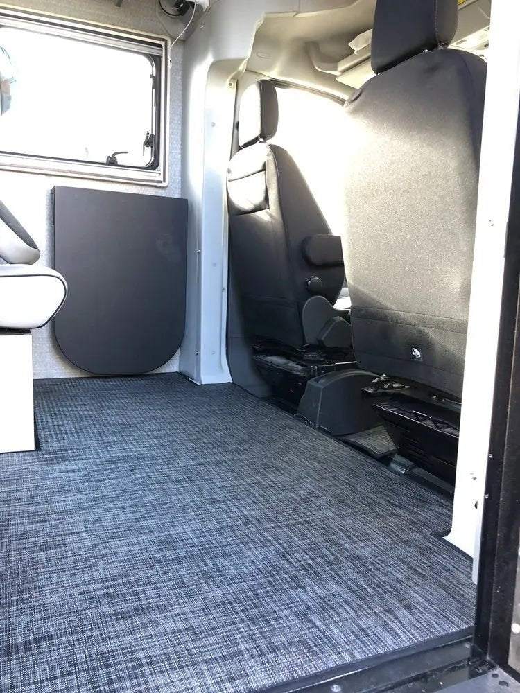 Floor Mats for 2025 Transit Ekko interior, providing comfort and protection.