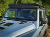 ACS Full Length Platform Roof Rack installed on INEOS Grenadier vehicle, showcasing modular design and durability for gear hauling.
