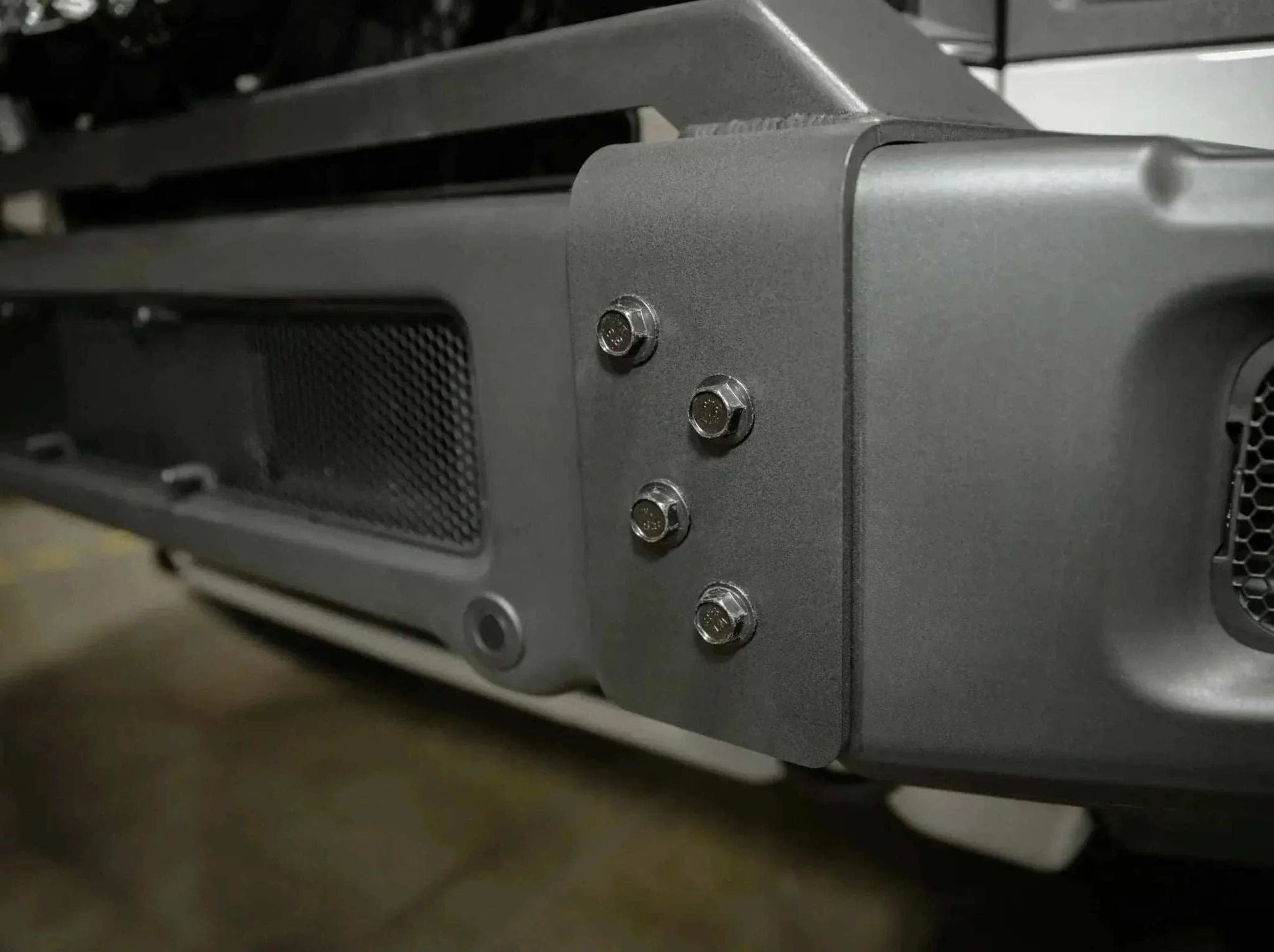 Front Bumper Light Bar for INEOS Grenadier showcasing durable construction and clean design.