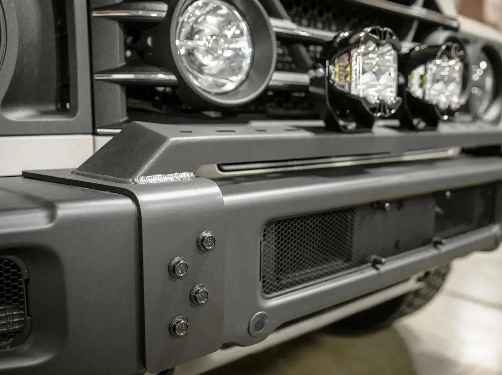 Front Bumper Light Bar for INEOS Grenadier with durable design and seamless integration.