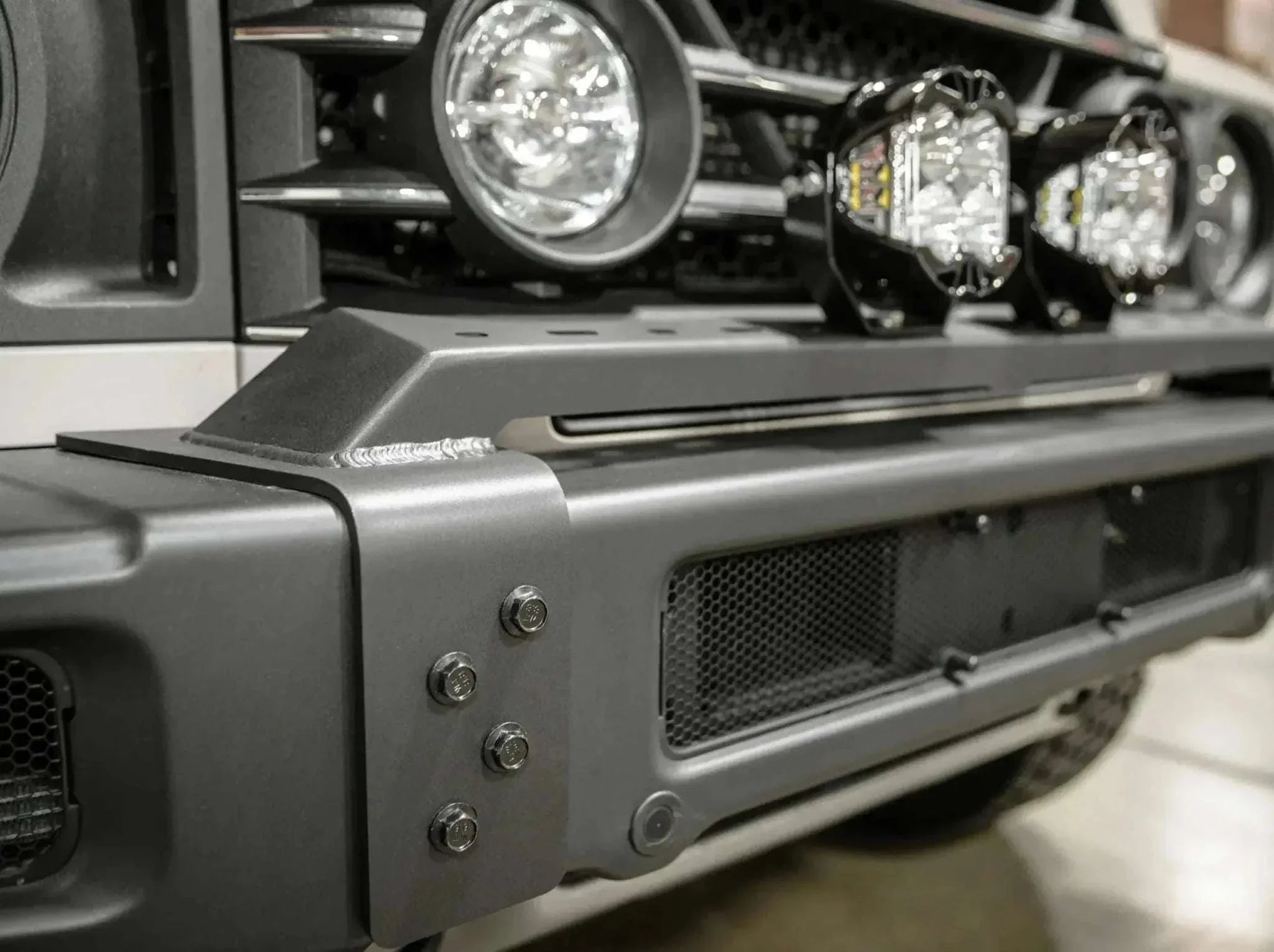 Front Bumper Light Bar for INEOS Grenadier with durable design and seamless integration.