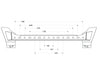 Front Bumper Light Bar design diagram for INEOS Grenadier by Leitner Designs.