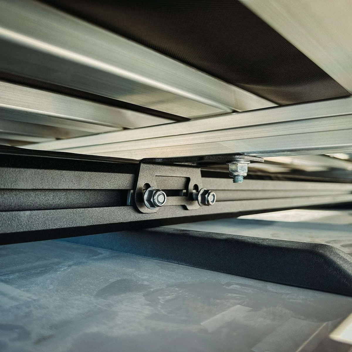 roof top tent quick release mounts Leitner Designs Roof Top Tent Brackets for INEOS Grenadier