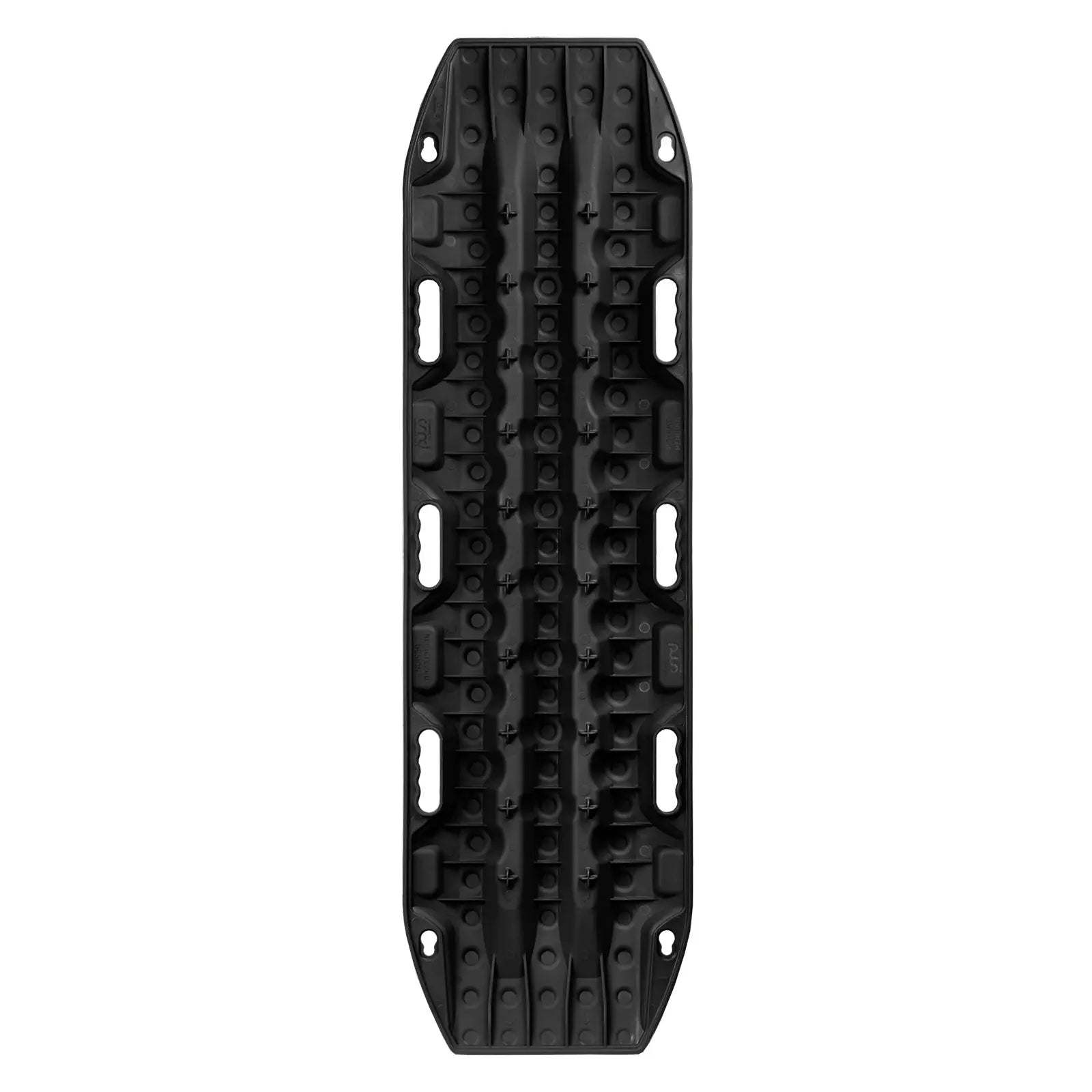 MKII Traction Boards for off-road recovery with aggressive teeth and integrated handles.
