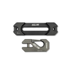 Mojab indexing fairlead and hook set in black aluminum alloy designed for off-road and overland rig durability and performance