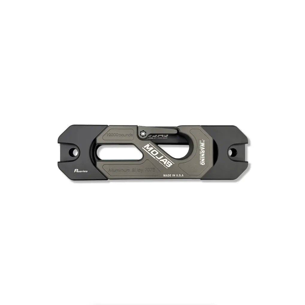 Durable Mojab indexing fairlead and hook made from aluminum alloy for off-road and overland use