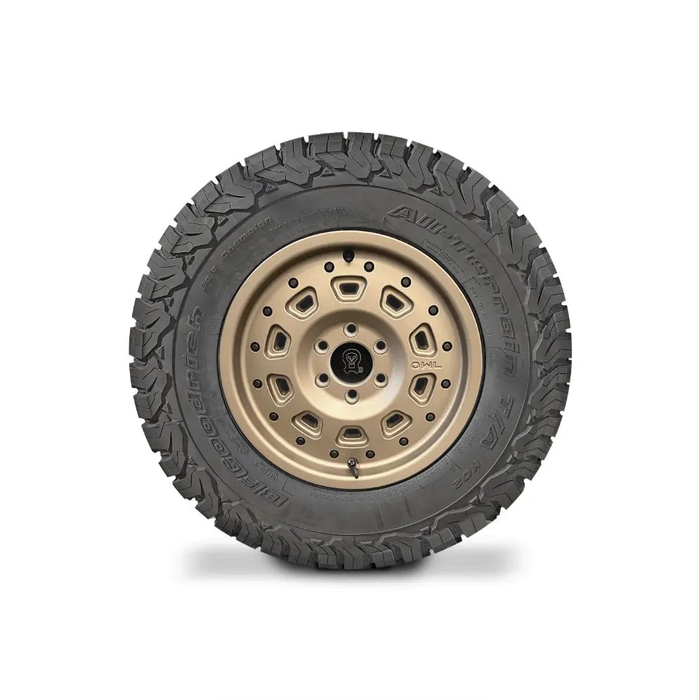 Owl Talon Sprinter wheel in bronze with minor scuffs, perfect condition, high load capacity.