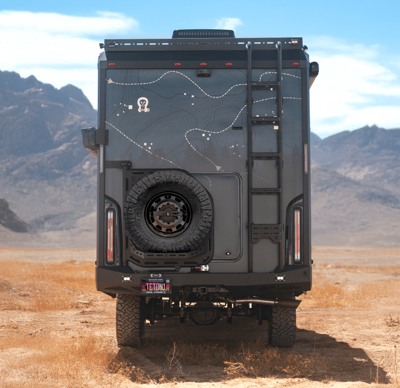 Teton Sprinter Ekko Swing-out Carrier: Box, Bike or Tire - Owl Outdoor