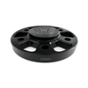 20mm hub-centric wheel spacer in black aluminum.