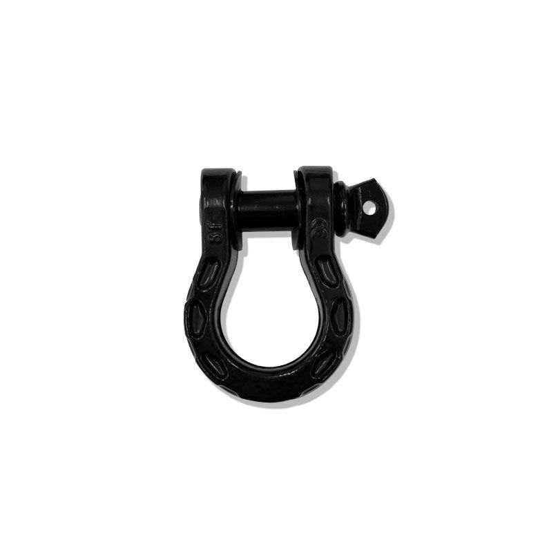 8-ton steel shackle with corrosion-resistant finish for dependable recovery gear.