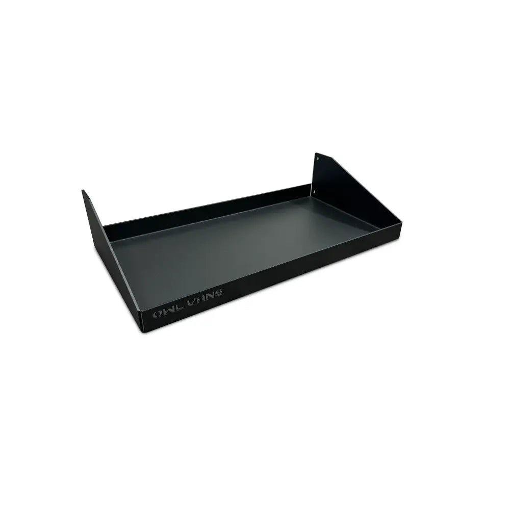 Large Expedition Box Shelf made of lightweight, powder-coated aluminum for durable, modular storage and organization in Owl Expedition Boxes.