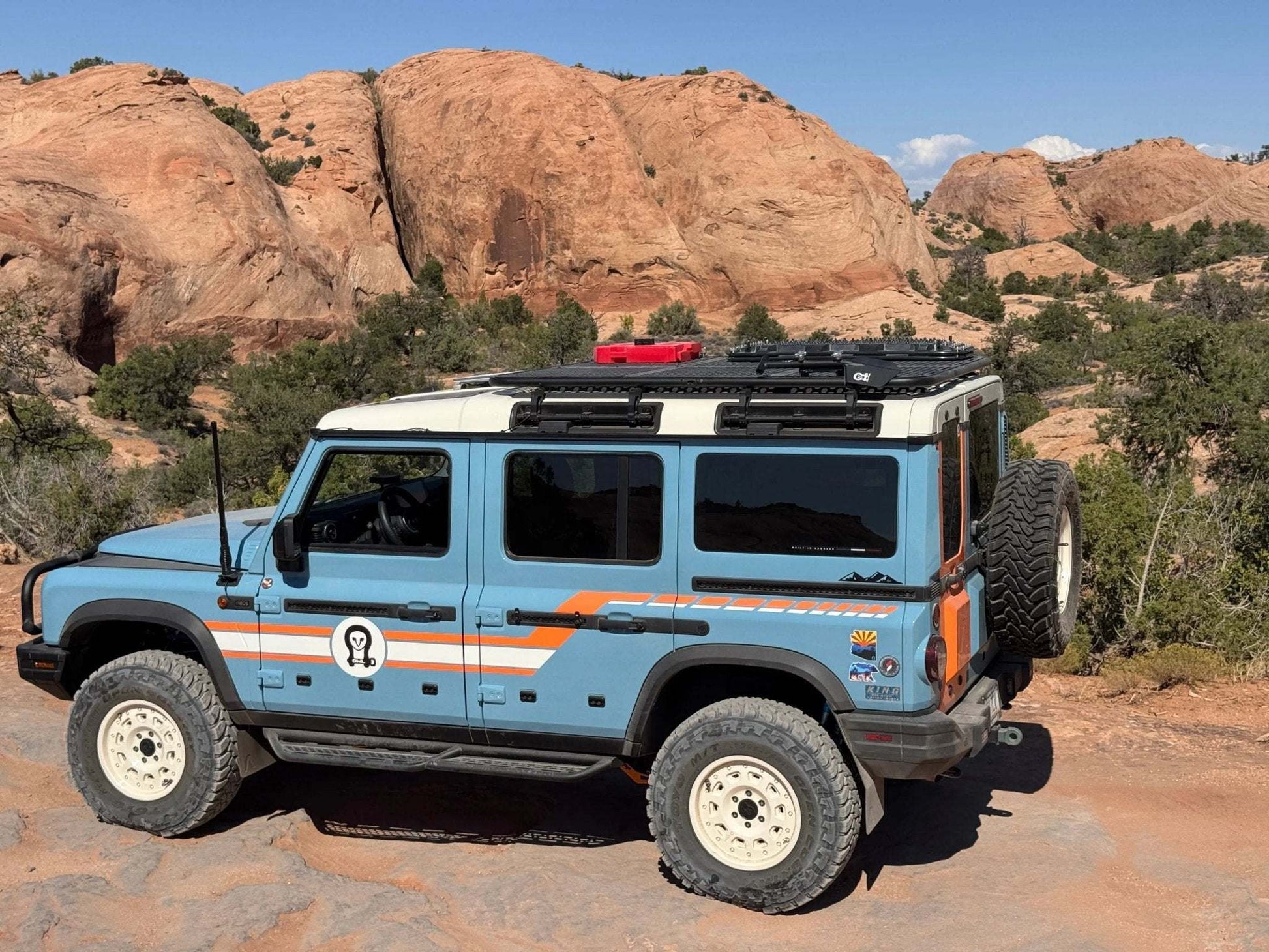 Grenadier Roof Rack : Flat Earth TIG welded aluminum - Owl Outdoor