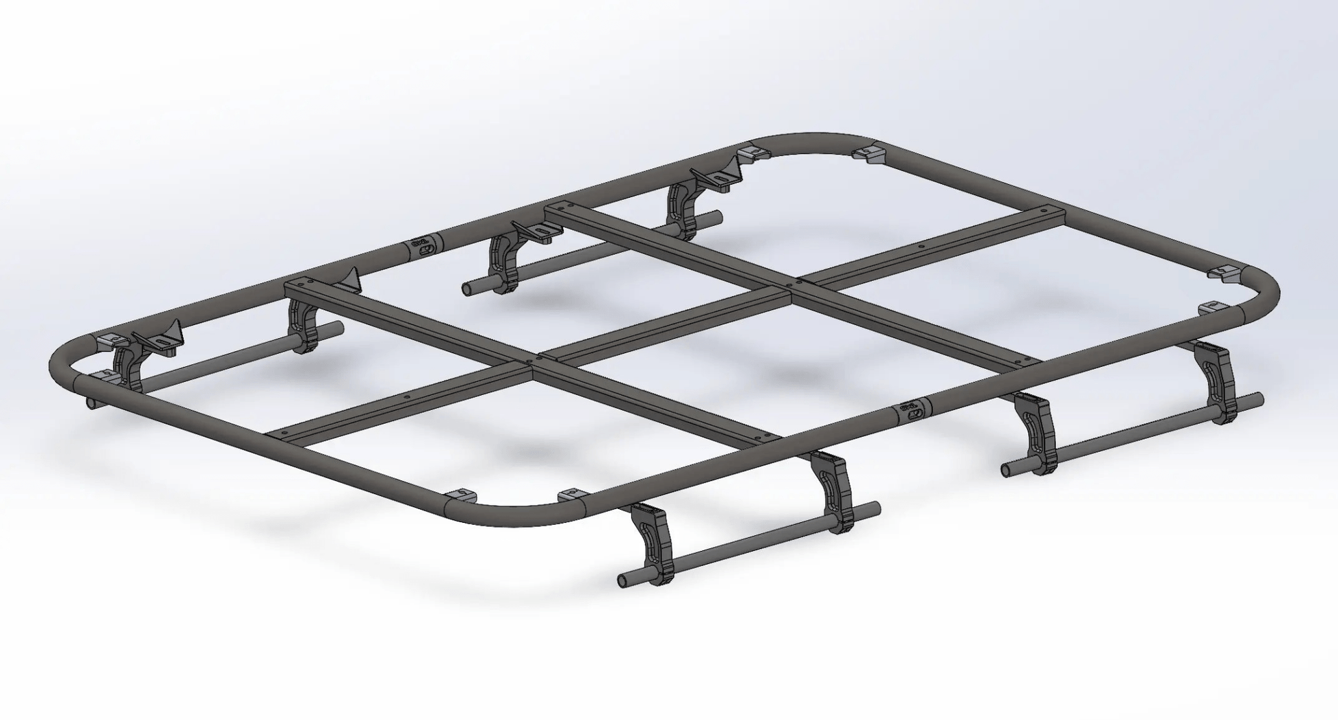 Grenadier Roof Rack : Flat Earth TIG welded aluminum - Owl Outdoor