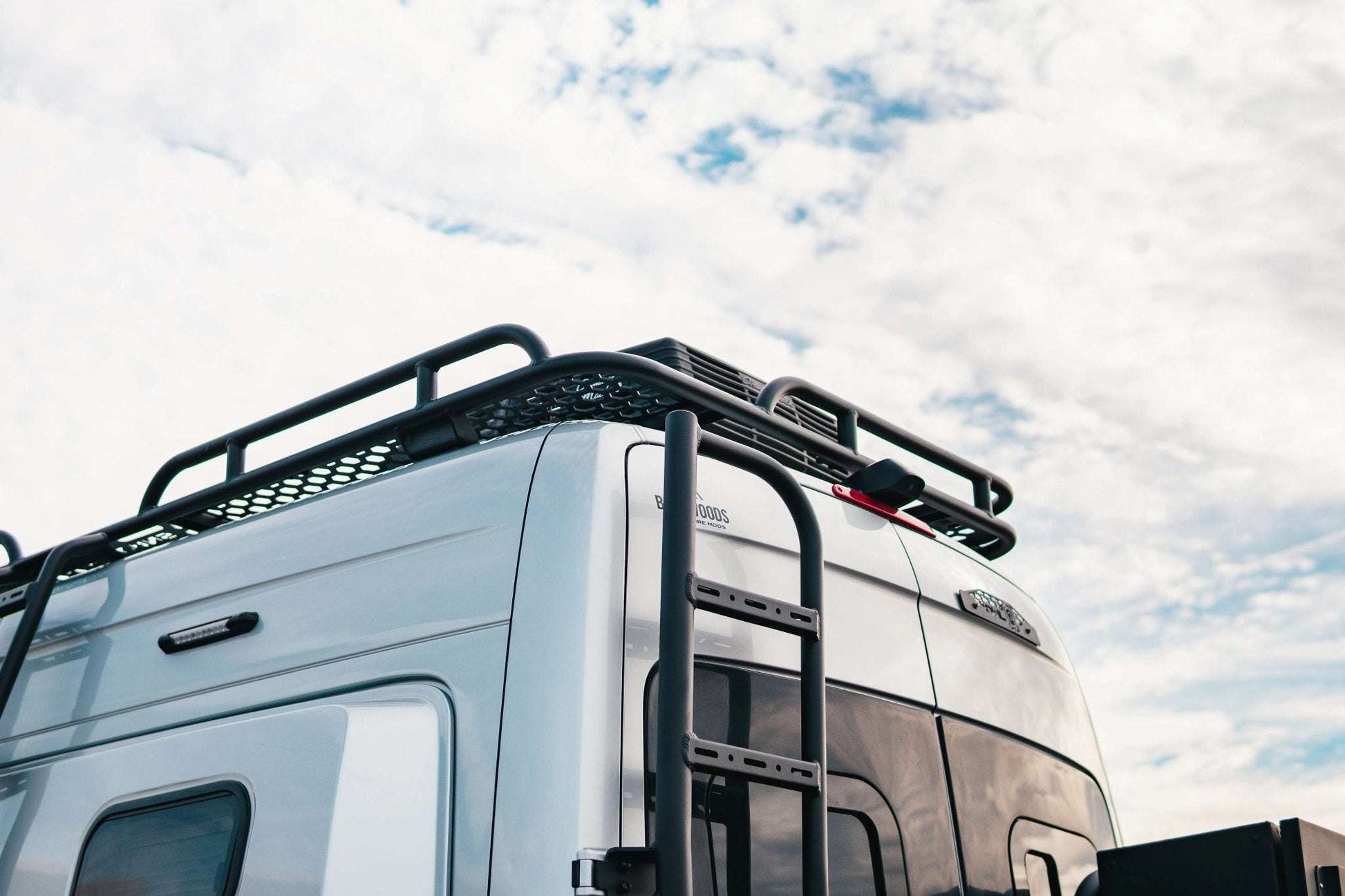 Sprinter Roof Rack : Flat Earth high-strength platform rack by Owl