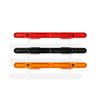 Grab handle for INEOS Grenadier in red, black, and orange colors.