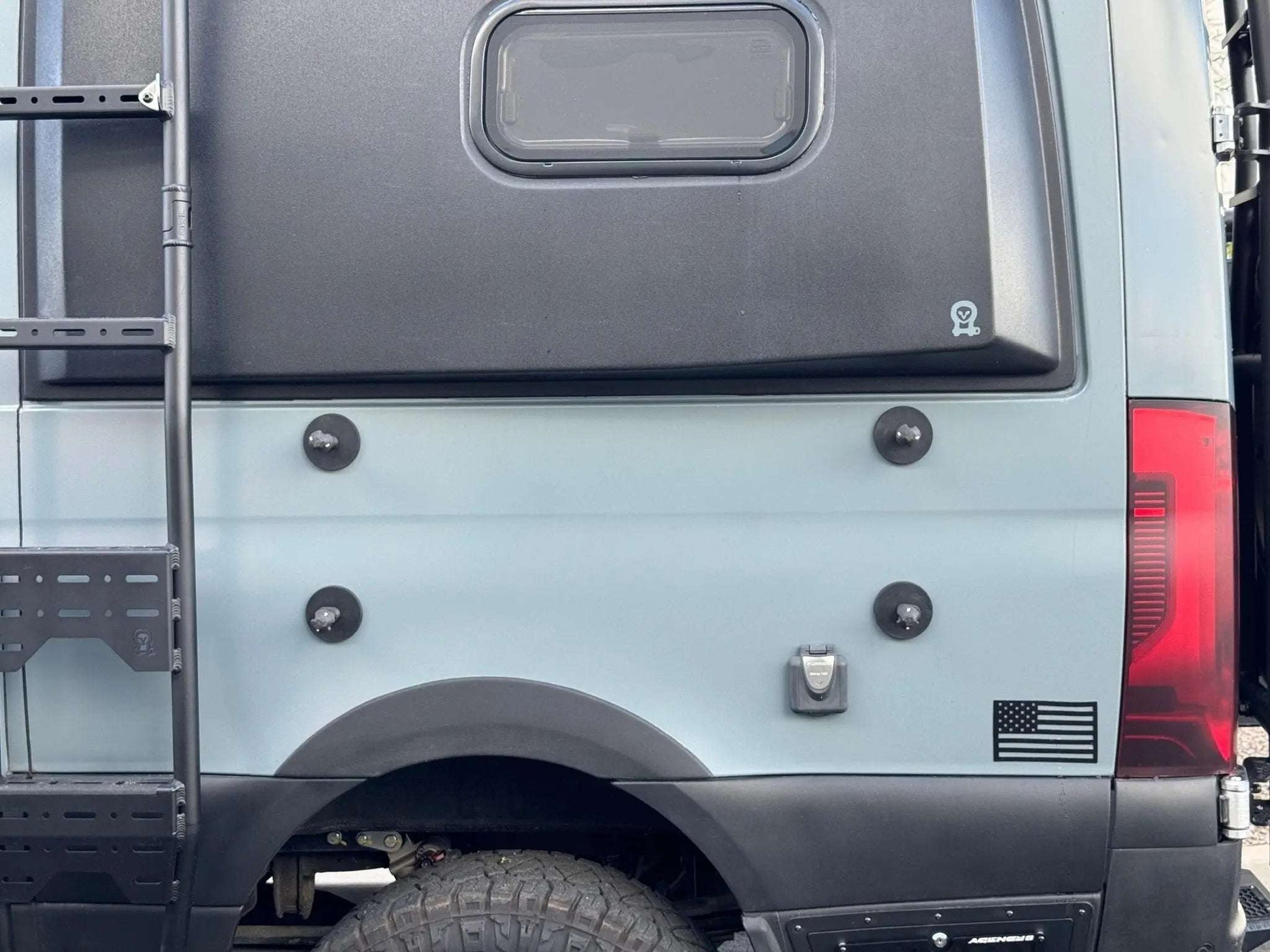 Magnetic Maxtrax Mounts on INEOS Grenadier for adventure and durability.