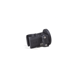 Magnetic shower handle holder with sturdy design for overland setups.