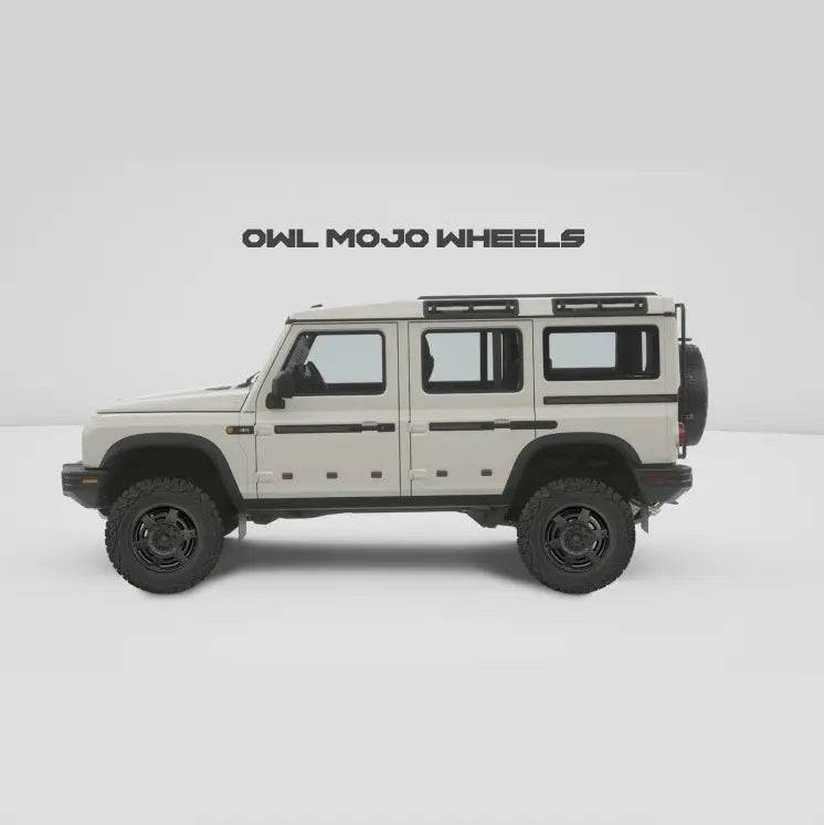 Mojo Wheels for INEOS Grenadier offering durability and seamless integration.