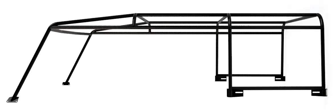 NAS Style Roof Rack for INEOS Grenadier, modular design for gear hauling and rooftop tents.