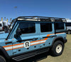 NAS Style Roof Rack on INEOS Grenadier for modular gear storage.