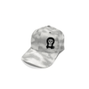 Gray Owl Waterproof Hat with recycled material and subtle owl patch design