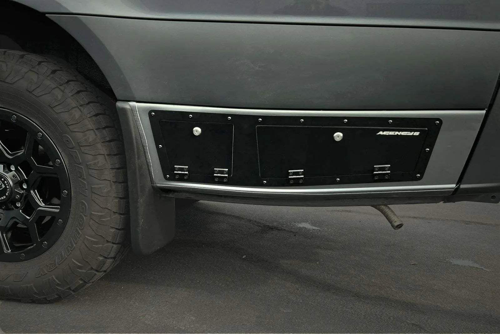 Owl Rear Storage Lockers for 170" Sprinter - Owl Outdoors