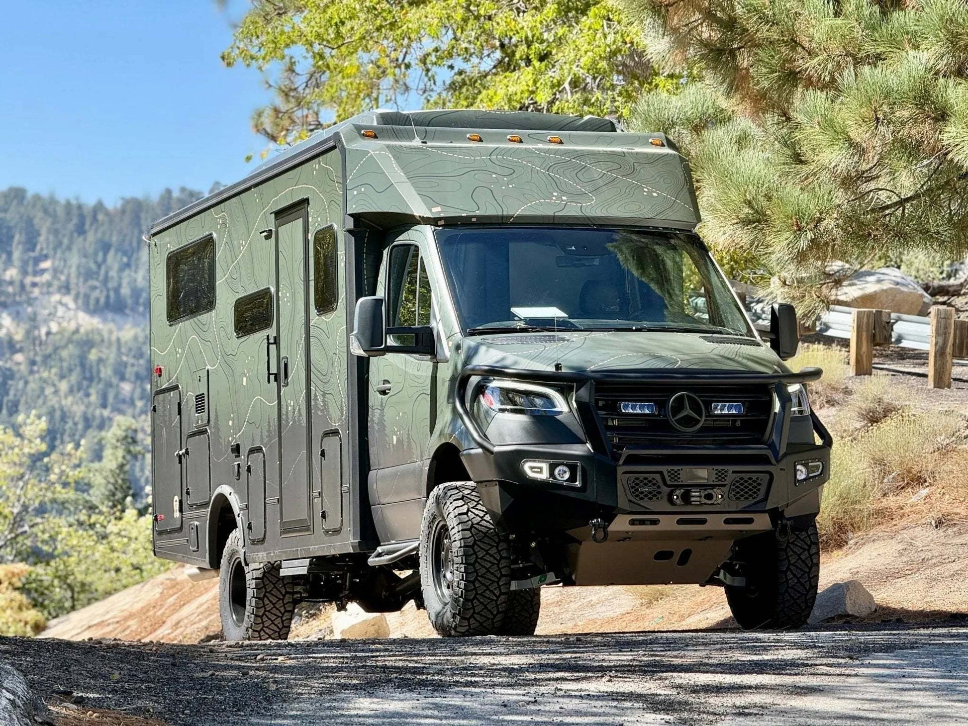 Owl Ridgeline MAX Full Coverage Bumper + Skid Plates for Sprinter - Owl Outdoors