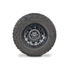 Talon Super Single off-road wheel set for Sprinter with durable all-terrain tire and black alloy rim