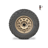 Super Single Spare Wheel with aggressive off-road tire and bronze matte rim for Sprinters